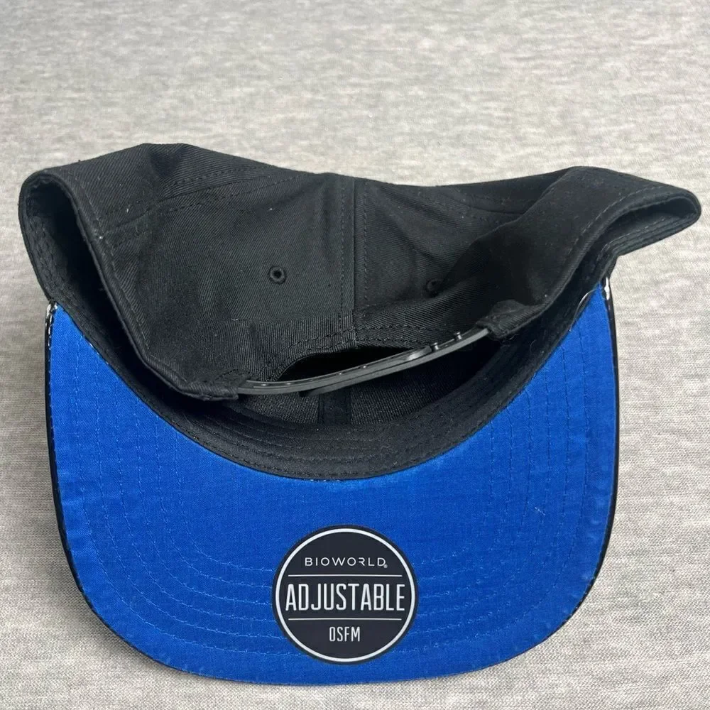 Playstation Controller Symbols Bioworld Adjustable‎ Snapback Cap Hat Black NWOT